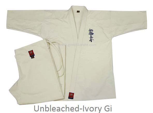 Unbleached-Ivory Shinkyokushinkai Gi